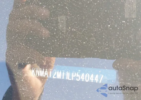 2020 Nissan Rogue Sv Fwd из США, поврежденный, VIN KNMAT2MT1LP540447